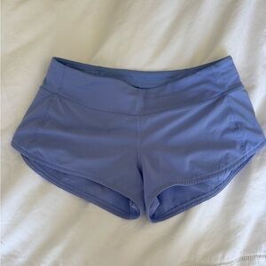 Lululemon Athletica Light Blue Athletic Shorts